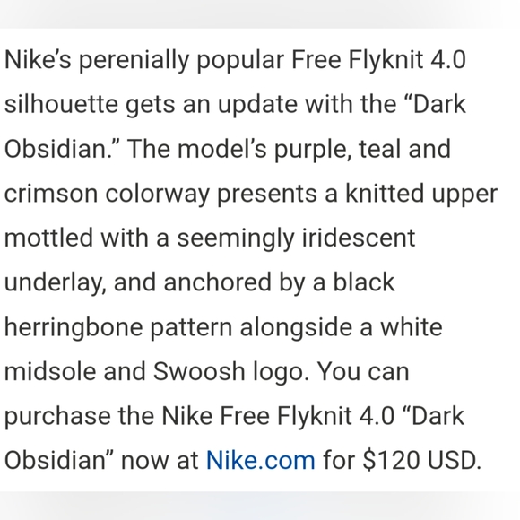 Nike womens Running Shoes free Flyknit 4.0 size 9.5 Excellent Used Cond. - Picture 9 of 9